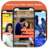 Full Screen Video Status Maker icon