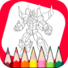 Robot Coloring Book icon