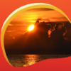 Crimson Sunset Live Wallpapers icon