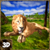 wild lion simulator icon