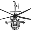 Draw Aircrafts: Helicopter icon