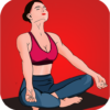 Yoga for beginners at home icon