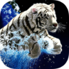 White Tiger Live Wallpaper icon