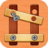 Nuts & Bolts: Wood Pin Screw icon