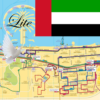 Dubai Metro Bus Map Offline Lite メトロオフライン路線図 icon