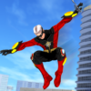 Rope Super Flying Hero Webman icon