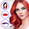 Woman Hairstyle Camera icon