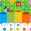 Jumping animals piano ( Free educational game ) icon