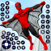 Flying Bat Robot Bike Game icon