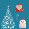 Origami for Christmas icon