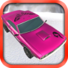 pink car game icon