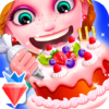 Birthday Party Bakery Bake Decorate & Serve Cake icon