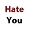 I Hate You Quotes icon