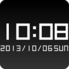 Boxy clock widget Me Clock icon