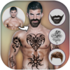 Man Tattoo & Hairstyle Editor icon