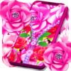 Zipper diamond flower locker icon