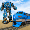 Mega Robot Transformation War: Train Robot Games icon