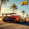 Cars drift VR race simulator icon