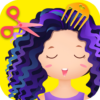 Hair salon games: Hairdresser icon