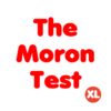 The Moron Test XL idiot test for when you bored icon