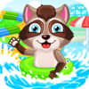 Aquapark for kids icon