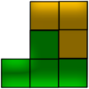 TETROMINO the classic brick block game icon