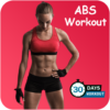 Abs Workout For Women | At Home & Equipment Free icon