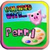 Colored with Penny Pig icon