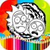 Coloring Rick And Morty Games icon