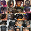 Braid Hairstyle Woman & Child icon