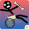 Happy Stickman wheels icon