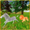 Angry Wild Lion Attack Sim 3D Safari Wild Lion icon