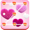 Love Lock screen HD Love Hearts wallpapers pattern icon