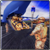 Military Tanks Transporter Jet: Cargo Army Tanks icon