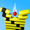 Ball: Blast colorful bricks 3d icon