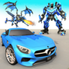 Flying Robot Car Transform War icon