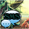 GO SMS Pro Theme dinosaur icon