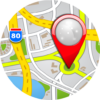 My Location Maps: GPS Latitude Longitude icon