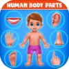 Human Body Parts Kids Games icon