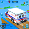 Mega Ramp Car Stunts Ambulance Car Stunts Game icon