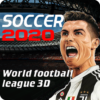 Soccer 2020 World football league 3D icon