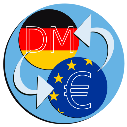 German Mark Euro converter icon