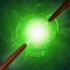 Magic Wand Duel Spell Casting Wizard Battle icon