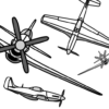 Draw Aircrafts: Dogfight icon