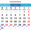 Deutschland Kalender icon