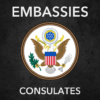 USA embassies consulate icon