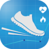 Pedometer Step Counter Calorie Counter App icon