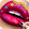 Lip Art 3D ASMR Satisfying Lipstick Makeover Game icon