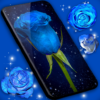 Blue Rose Live Wallpaper 3D icon