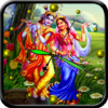 Radha Krishna Analog Clock icon